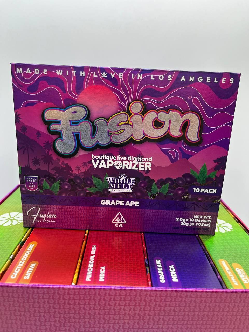Fusion x Wholemelt Collab 2g Live Diamond Disposables - Image 2