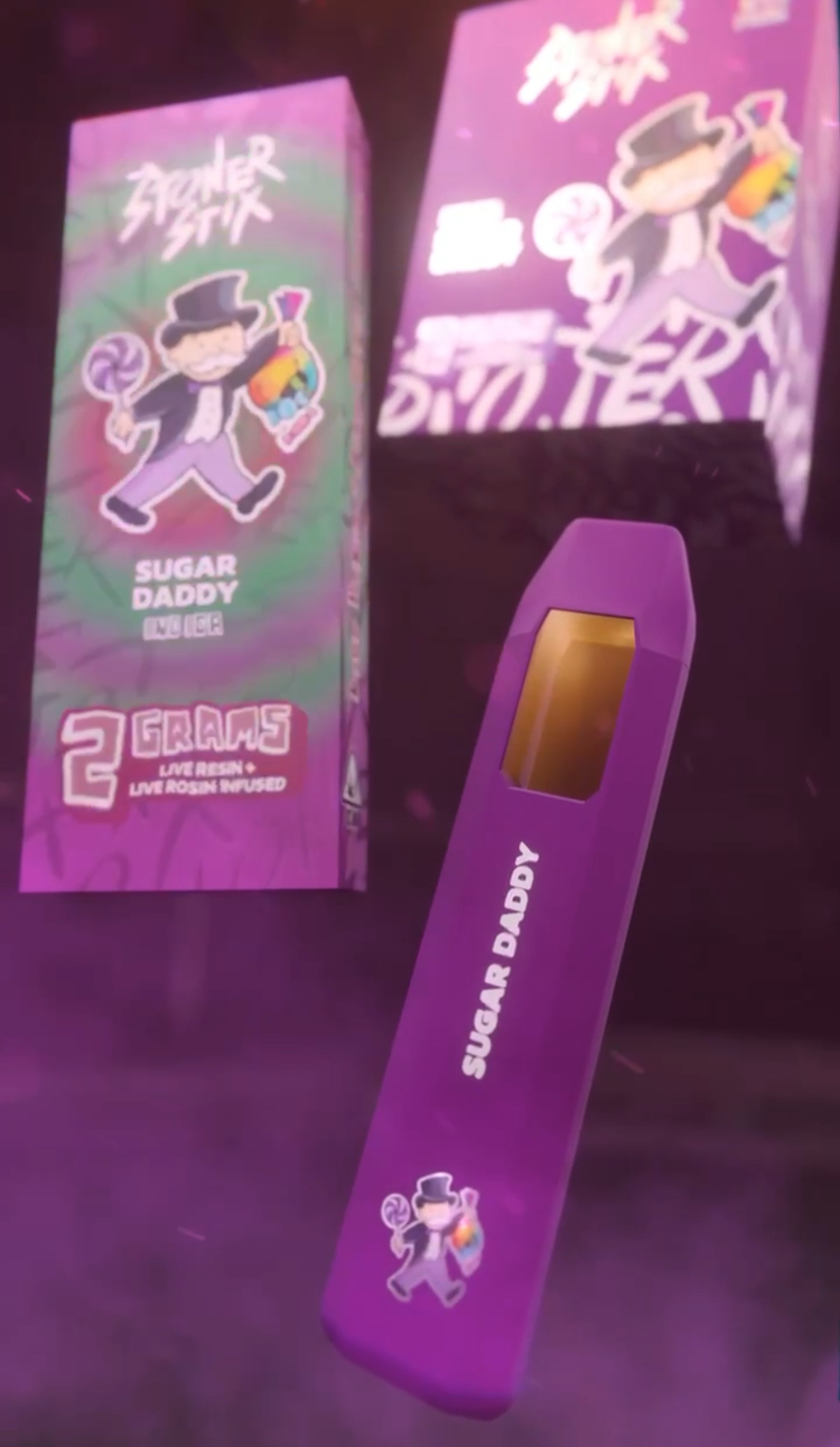 Stonerstix 2g Sugar daddy 🍬🧍♂️(Indica)