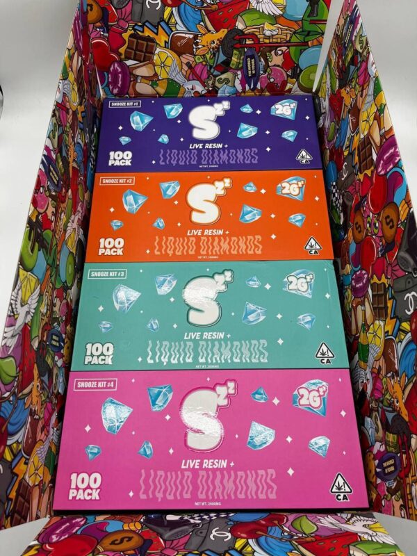 Snooze Disposable Liquid Diamonds 2g Vape #1 - Image 2