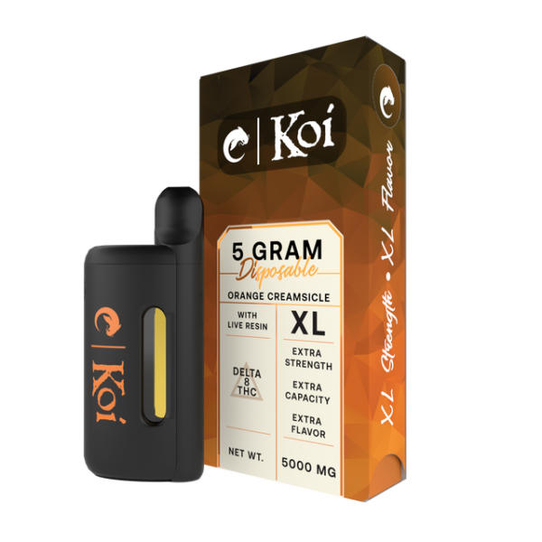 Koi Delta 8 Live Resin 5g Disposable Vapes